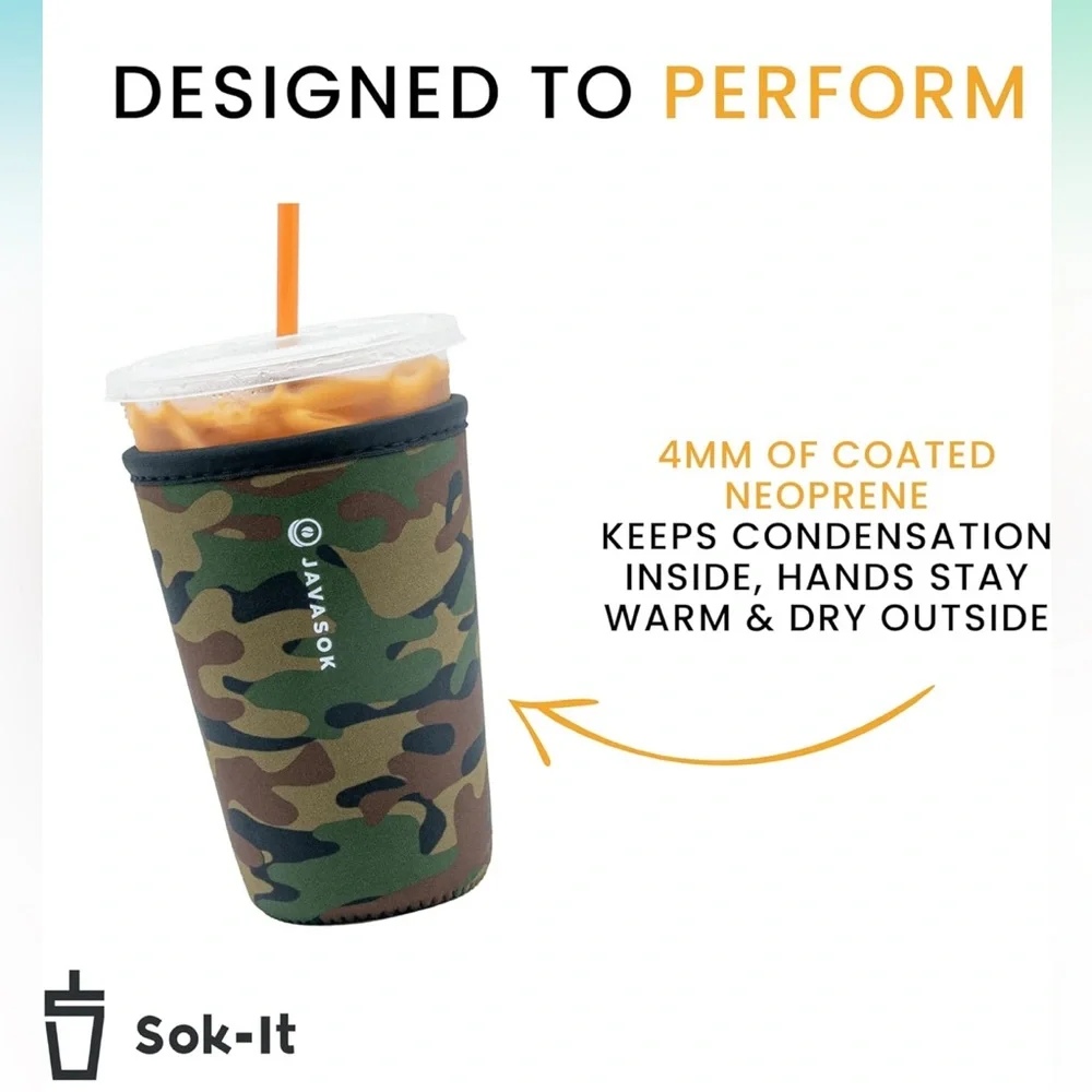 Java Sok Colorful Cup Sleeve - Picture 7 of 8